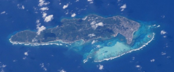 San Andres, photo satellite