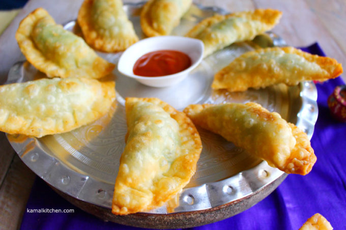 matar karanji peas kachori