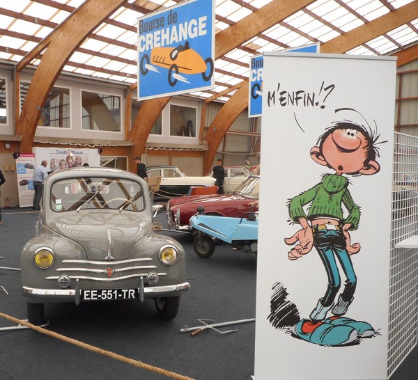 La 4 cv et Gaston LAGAFFE