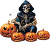 Tubes Halloween - Homme Squelette PNG