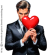 AI - Tube homme png - Amour Love Saint Valentin