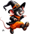 Tubes Halloween - animaux souris PNG