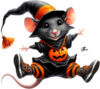 Tubes Halloween - animaux SOURIS PNG