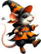 Tubes Halloween - animaux SOURIS PNG