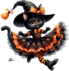 Tubes Halloween - animaux CHAT PNG