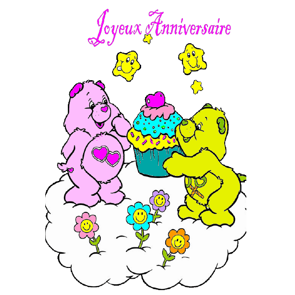 Joyeux anniversaire bisounours