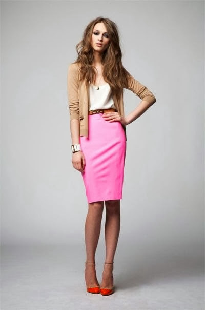 pink skirt