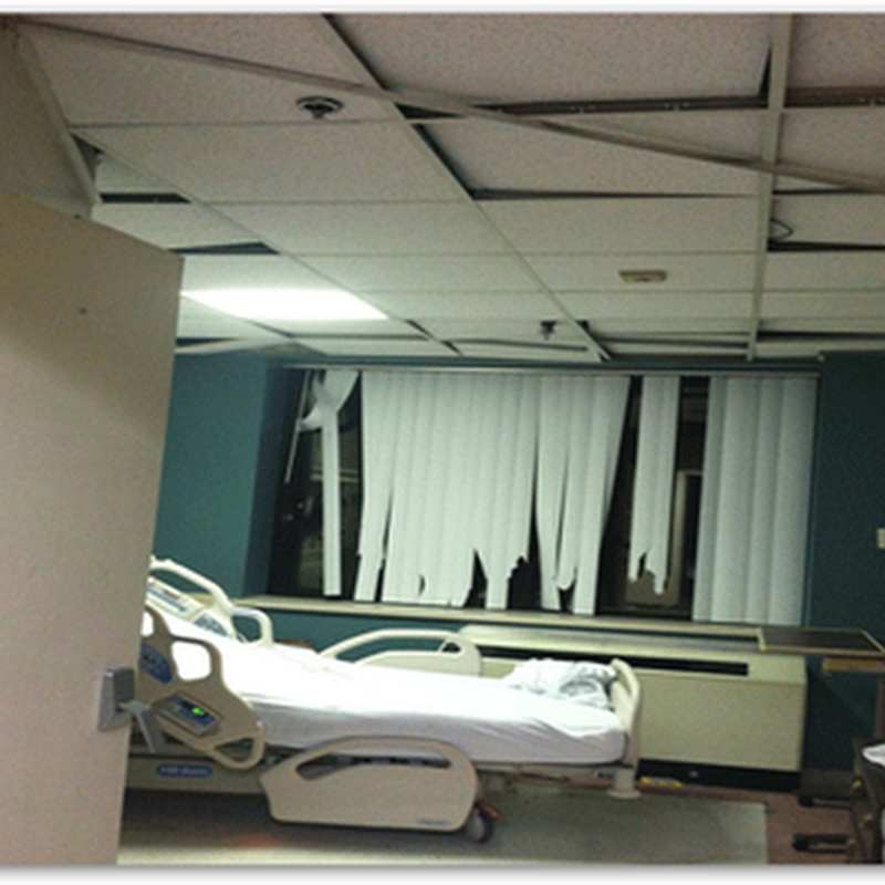 Christmas Day Tornado Damages Mobile Alabama Infirmary Hospital