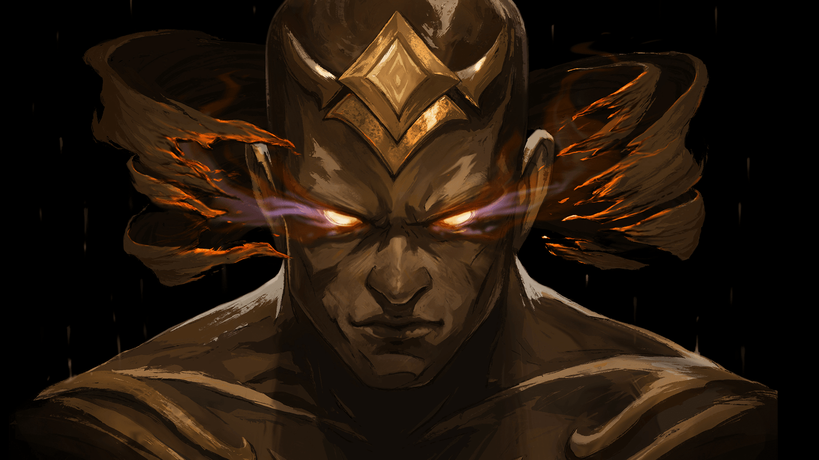 God Fist Lee Sin Promo HD Wallpaper Official Artwork League of Legends lol