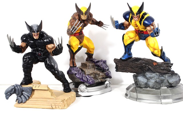 Kotobukiya Wolverine Statues Comparison