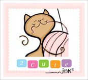 2 Cute Ink Digital Stamps