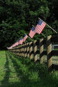 flag fence !