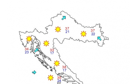 Danas Ä‡e biti izuzetno vruÄ‡e