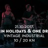 Brain Holidays u Vintage Industrial Baru w/ One Dread 