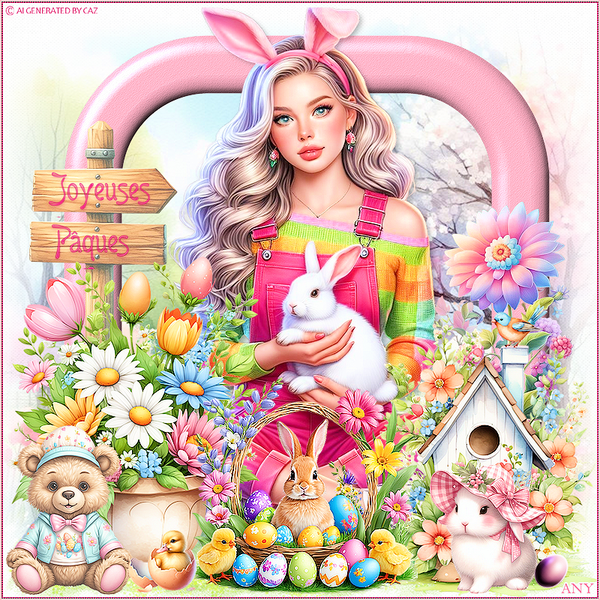 ✿ Joyeuses Pâques, création d'Any - Easter image ✿