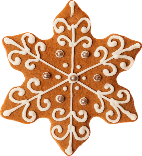 Tube biscuit de Noël - Christmas cookie png - Galleta