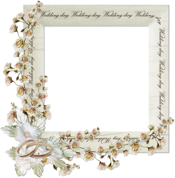 ♥ Cadre mariage ; Marco boda png ; Wedding frame ♥ 