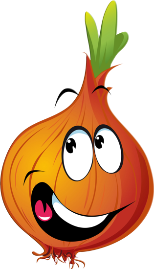 Oignon joyeux png - Cebolla clipart - Happy onion