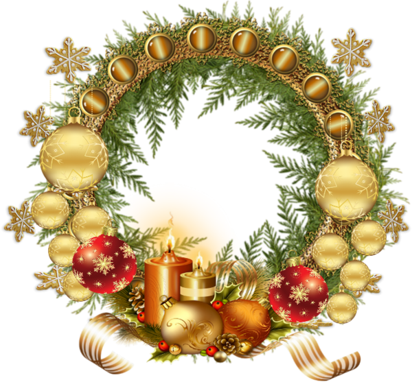 Noël : cadre png - Christmas frame png - Talaio Natale