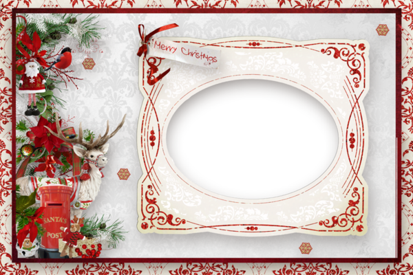 Png : Cadre Noël - Christmas frame - Marco Navidad png