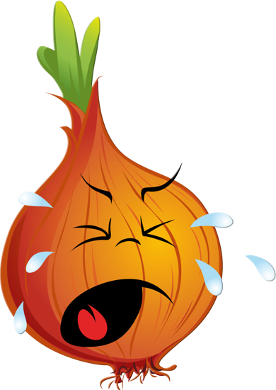 Emoticône : chagrin, tristesse - Onion png - Zwiebel