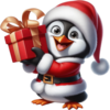 ❄️ Animal, Noël, pingouin png . Christmas penguin ❄️