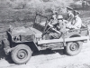 General Slim Driving a Jeep with Mountbatten