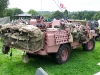 Land Rover S2 109 SAS Pink Panther (10 FG 57) Rear (Kington Vintage Show, August 2009)         