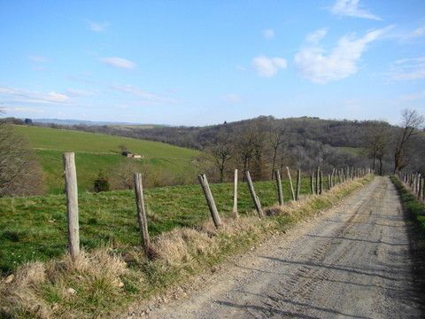 En direction du Moulin de Cros