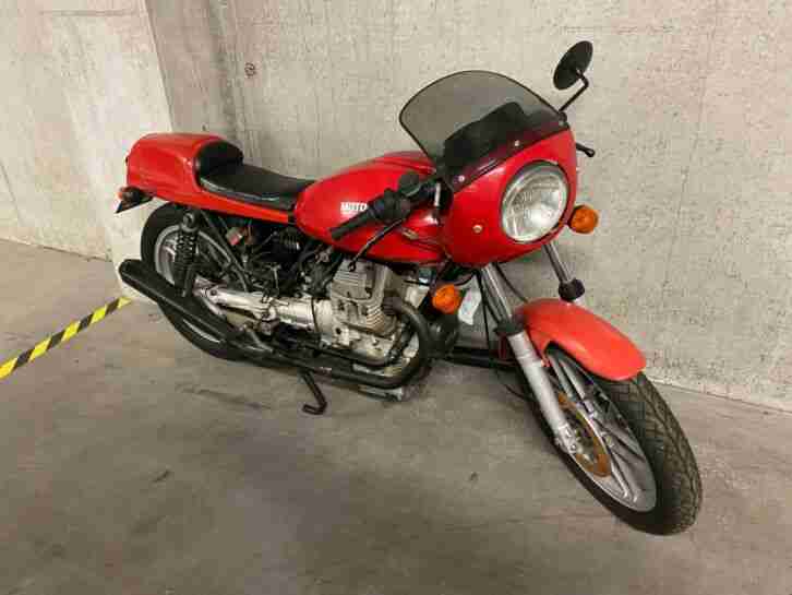 Moto Guzzi V65 80iger Jahre Classic Racer DAS WINTER PROJEKT 2 Hand