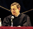 Chief Justice John Roberts at GW law.