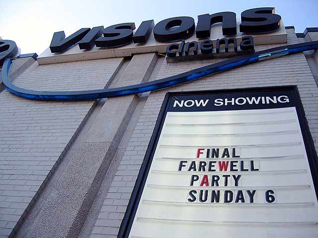 The last Visions showing ever?