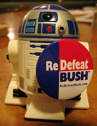 R2D2 is voting for Kerry!