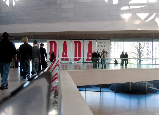 The DADA exhibit sign at the National Gallery of Art. 