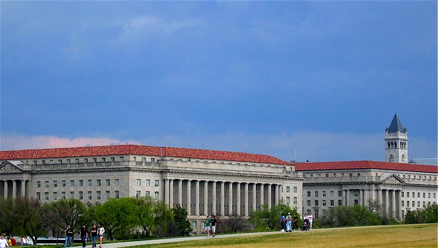 Looking NE from the Washington Monument.