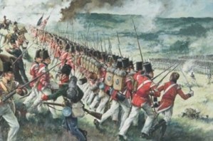 British infantry 
during the
Peninsular War
