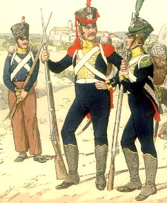 Hessen Darmstadt infantry
of Napoleonic Wars