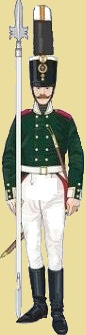 NCO of grenadiers in 1805