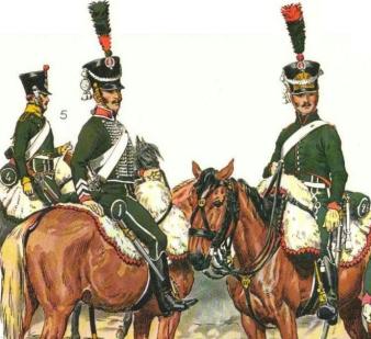 French horse chasseurs