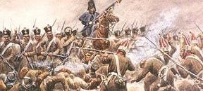 Russians versus French 
in winter of 1806-1807.