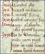 Domesday Book of 1086 