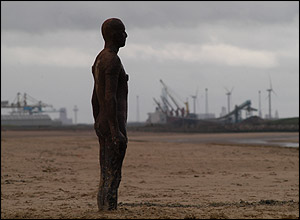 Gormley statue