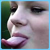 Annika and her tongue 