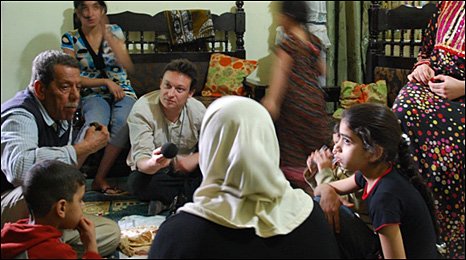 Family eating lunch