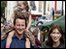 David and Samantha Cameron with children