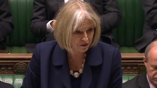 Home Secretary Theresa May