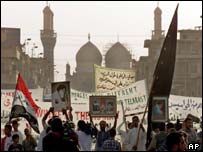 Anti-US protest, Baghdad