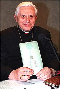 The Pope's chief theological advisor, Cardinal Joseph Ratzinger