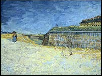 Van Gogh's The Fortifications of Paris with Houses