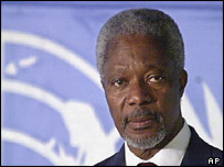 United Nations Secretary General Kofi Annan